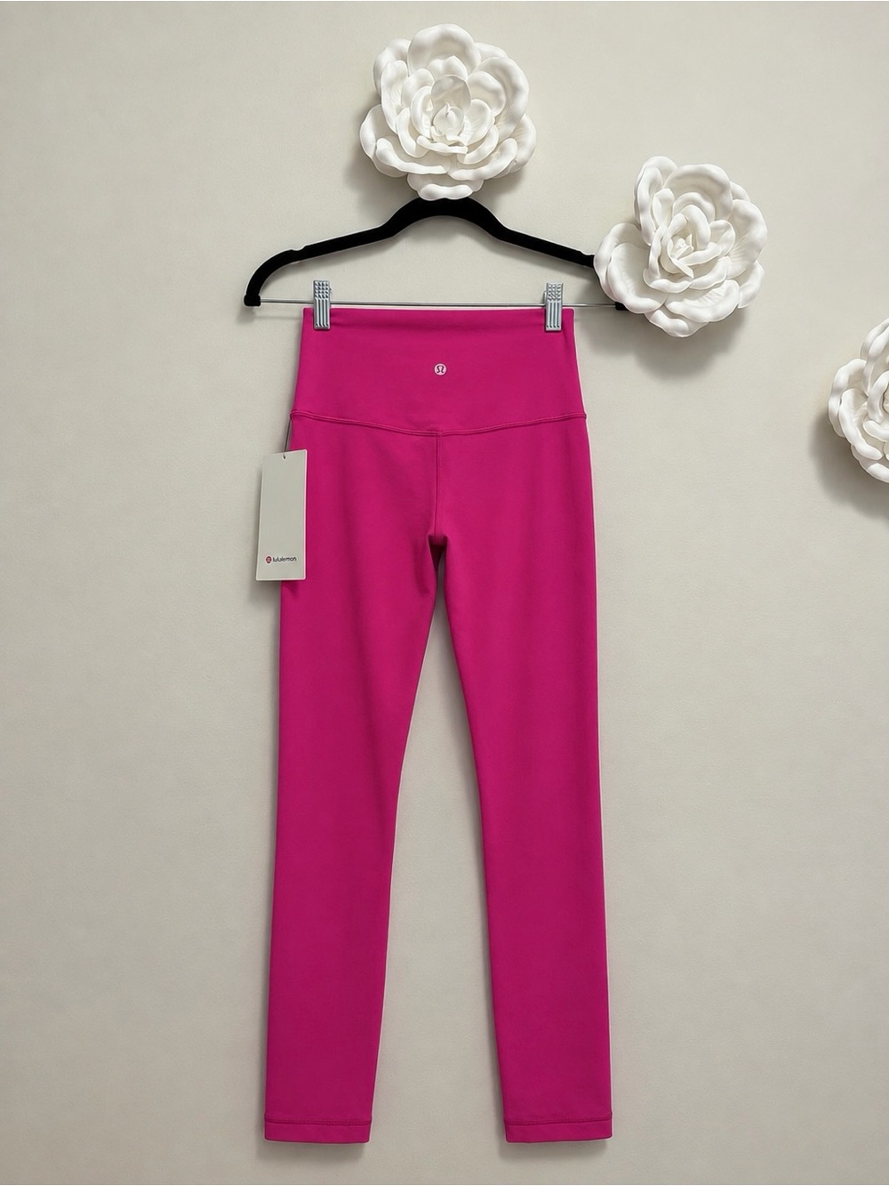 lululemon Align  HR Pant 25" High Rise Pink Size 4 NWT